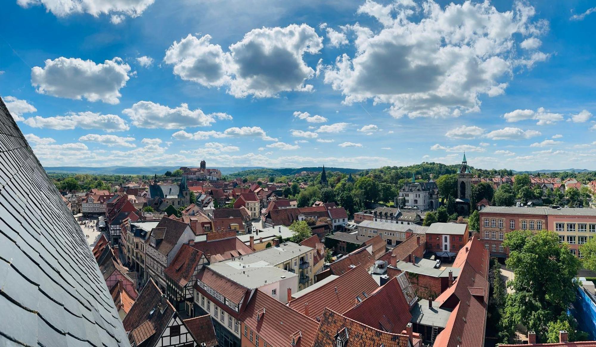 Ferienwohnung Helene Im Einzeldenkmal - Lange Gasse 29 Quedlinburg Exterior foto